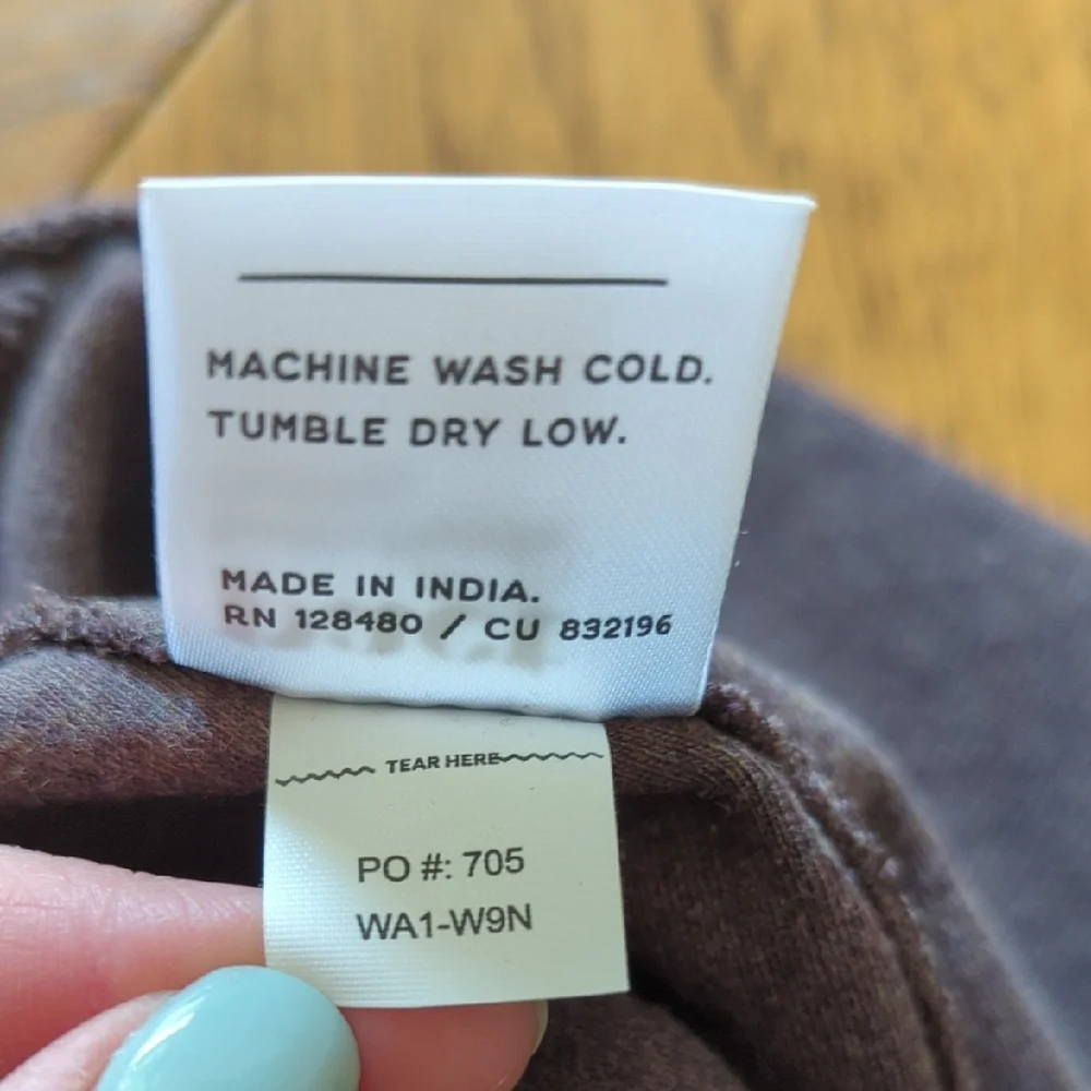 Women's Pact Organic Airplane Tapered Leg Pant Brown - Picture 8 of 9